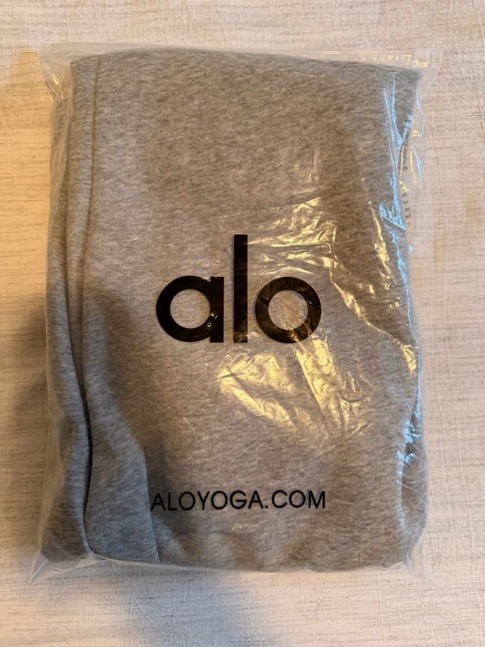 Alo Logo Grey Sweatpants